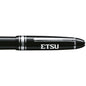 East Tennessee State Montblanc Meisterstück LeGrand Rollerball Pen in Platinum Shot #2