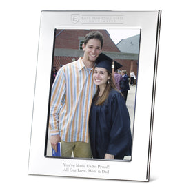 East Tennessee State Polished Pewter 5x7 Picture Frame Shot #1