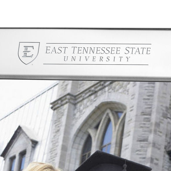 East Tennessee State Polished Pewter 8x10 Picture Frame Shot #2