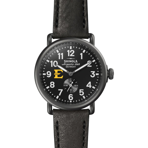 East Tennessee State Shinola Watch, The Runwell 41mm Black Dial Shot #2