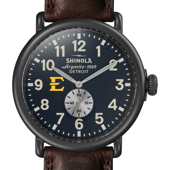 East Tennessee State Shinola Watch, The Runwell 47mm Midnight Blue Dial Shot #1