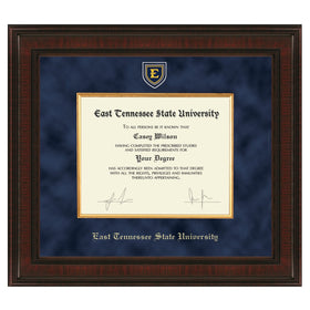 East Tennessee State University Diploma Frame - Excelsior Shot #1