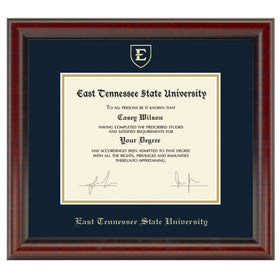East Tennessee State University Diploma Frame, the Fidelitas Shot #1