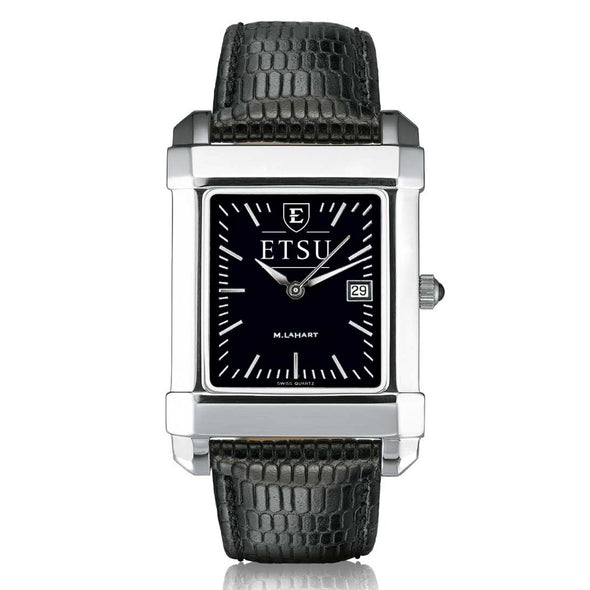 East Tennessee State University Men's Black Quad with Leather Shot #2