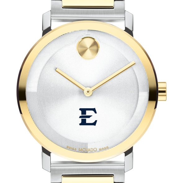 East Tennessee State University Men&#39;s Movado BOLD 2-Tone with Bracelet Shot #1