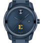 East Tennessee State University Men's Movado BOLD Blue Ion with Date Window Shot #1