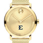East Tennessee State University Men's Movado BOLD Gold with Mesh Bracelet Shot #1