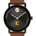 East Tennessee State University Men's Movado BOLD with Cognac Leather Strap