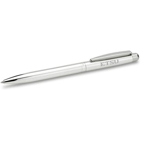 East Tennessee State University Pen in Sterling Silver Shot #1