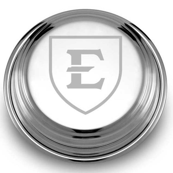 East Tennessee State University Pewter Paperweight Shot #2