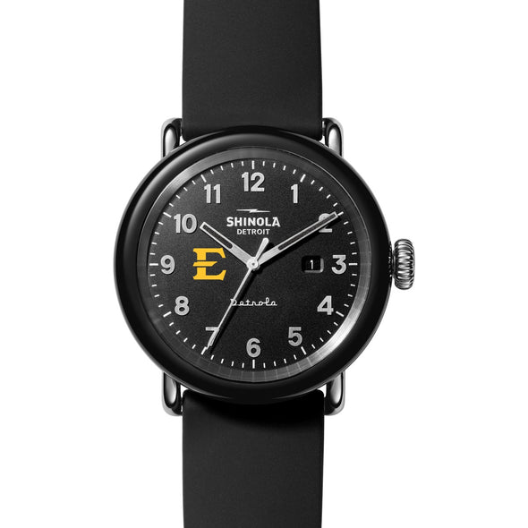 East Tennessee State University Shinola Watch, The Detrola 43mm Black Dial at M.LaHart &amp; Co. Shot #2