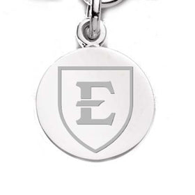 East Tennessee State University Sterling Silver Charm Shot #1