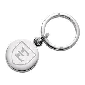 East Tennessee State University Sterling Silver Insignia Key Ring Shot #1