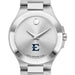 East Tennessee State Women's Movado Collection Stainless Steel Watch with Silver Dial