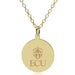 ECU 14K Gold Pendant & Chain