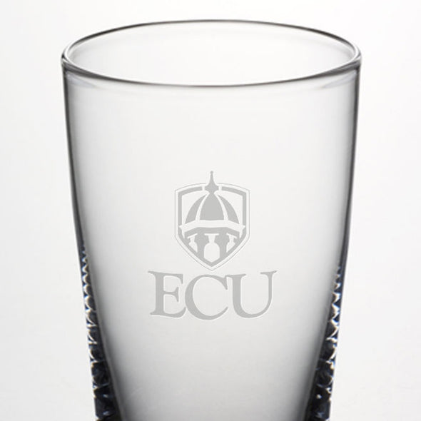 ECU Ascutney Pint Glasses by Simon Pearce Shot #2
