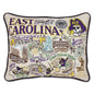 ECU Embroidered Pillow Shot #1