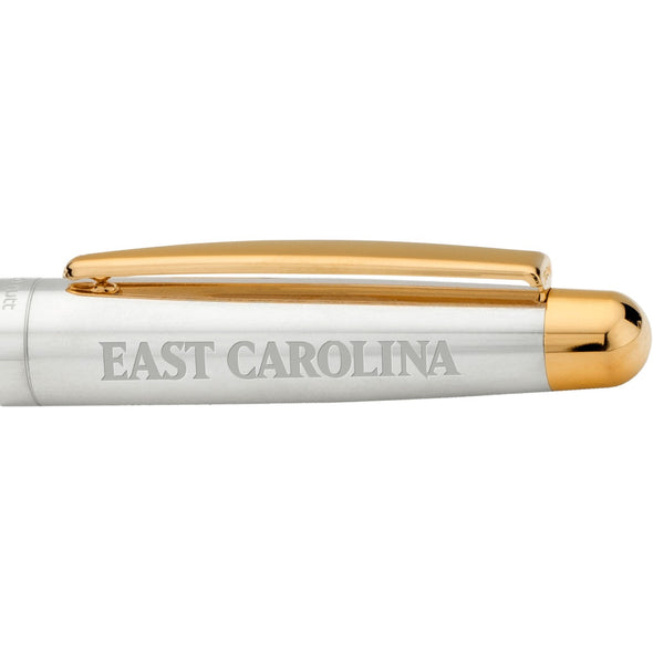 ECU Fountain Pen in Sterling Silver with Gold Trim Shot #2