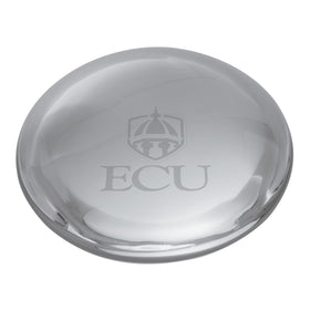 ECU Glass Dome Paperweight by Simon Pearce Shot #1