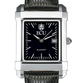 ECU Men's Black Quad with Leather Shot #1