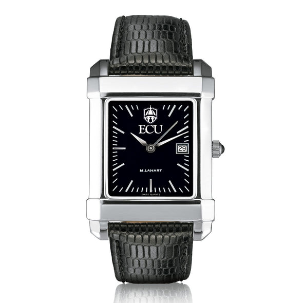 ECU Men's Black Quad with Leather Shot #2