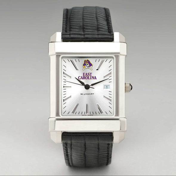 ECU Men's Collegiate Watch with Leather Strap Shot #2