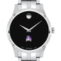 ECU Men's Movado Collection Stainless Steel Watch with Black Dial Shot #1