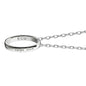 ECU Monica Rich Kosann "Carpe Diem" Poesy Ring Necklace in Silver Shot #3