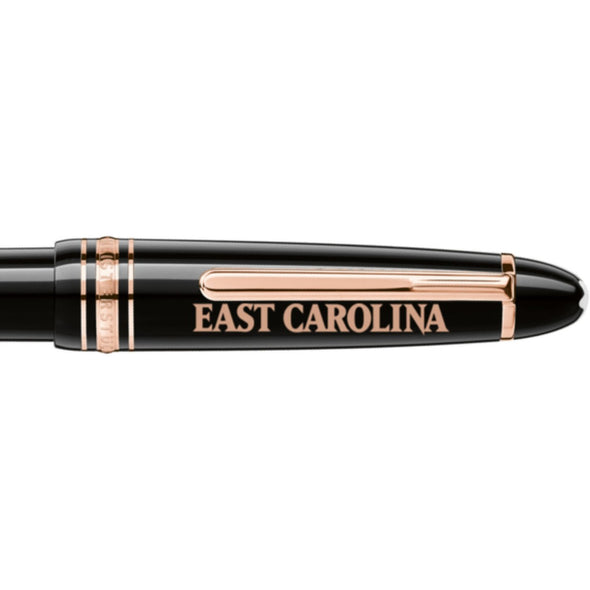 ECU Montblanc Meisterstück LeGrand Ballpoint Pen in Red Gold Shot #2