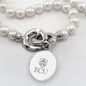 ECU Pearl Necklace with Sterling Silver Charm Shot #2