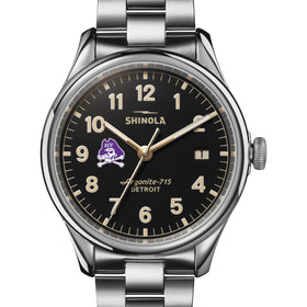 ECU Shinola Watch, The Vinton 38 mm Black Dial Shot #1