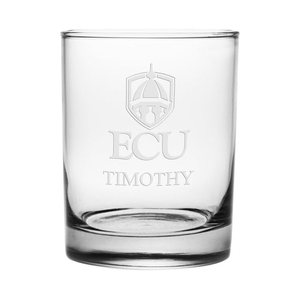ECU Tumbler Glasses - Set of 2 Made in USA Shot #1