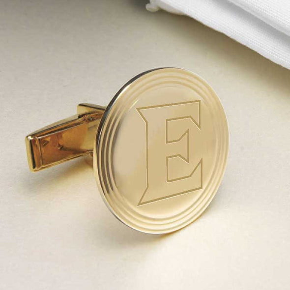 Elon 18K Gold Cufflinks Shot #2