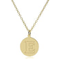 Elon 18K Gold Pendant & Chain Shot #2
