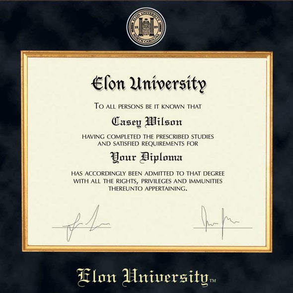 Elon Diploma Frame - Excelsior Shot #2