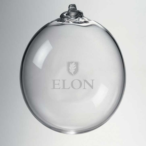 Elon Glass Ornament by Simon Pearce Shot #2