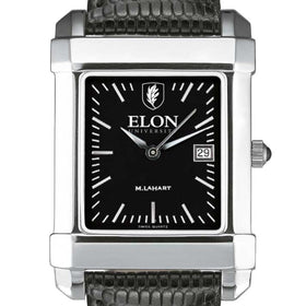 Elon Men's Black Quad with Leather Shot #1