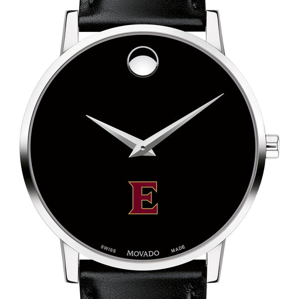 Elon Men&#39;s Movado Museum with Leather Strap Shot #1