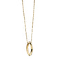 Elon Monica Rich Kosann Poesy Ring Necklace in Gold Shot #2