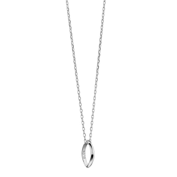 Elon Monica Rich Kosann Poesy Ring Necklace in Silver Shot #2