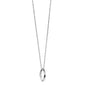 Elon Monica Rich Kosann Poesy Ring Necklace in Silver Shot #2
