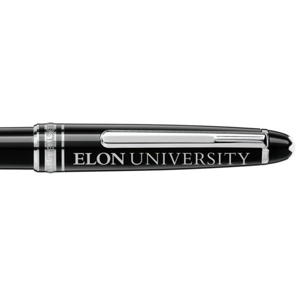 Elon Montblanc Meisterstück Classique Ballpoint Pen in Platinum Shot #2