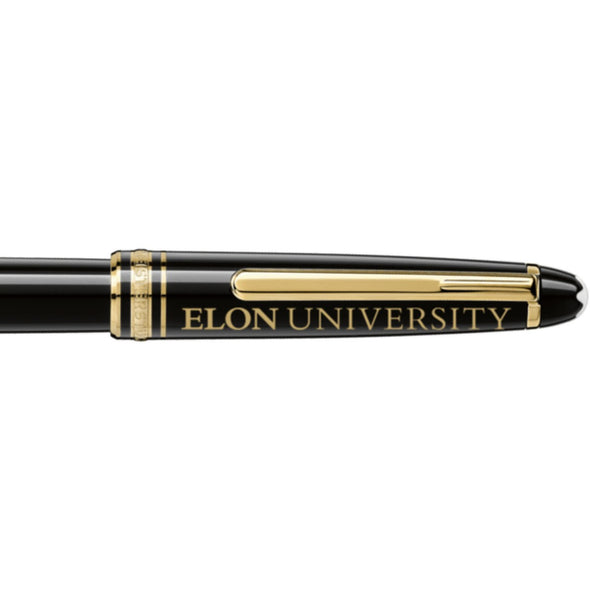 Elon Montblanc Meisterstück Classique Rollerball Pen in Gold Shot #2