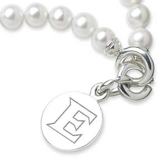 Elon Pearl Bracelet with Sterling Silver Charm Shot #2