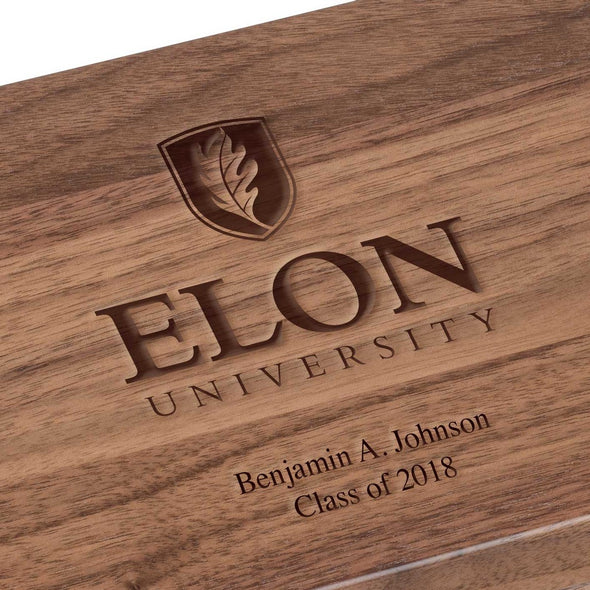 Elon Solid Walnut Desk Box Shot #3