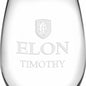 Elon Stemless Wine Glasses Made in the USA - Set of 2 Shot #3