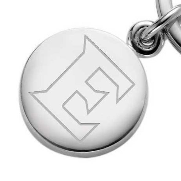 Elon Sterling Silver Insignia Key Ring Shot #2