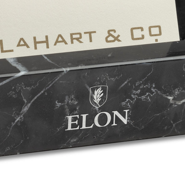 Elon University Marble Business Card Holder Shot #2