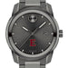 Elon University Men's Movado BOLD Gunmetal Grey with Date Window