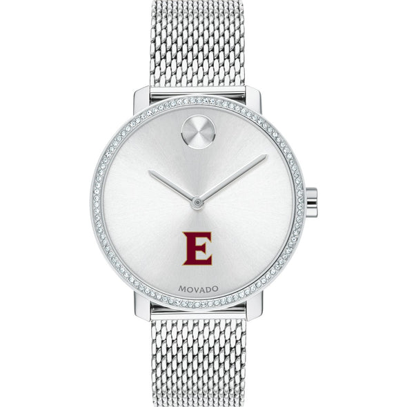 Elon Women's Movado Bold with Crystal Bezel & Mesh Bracelet Shot #2